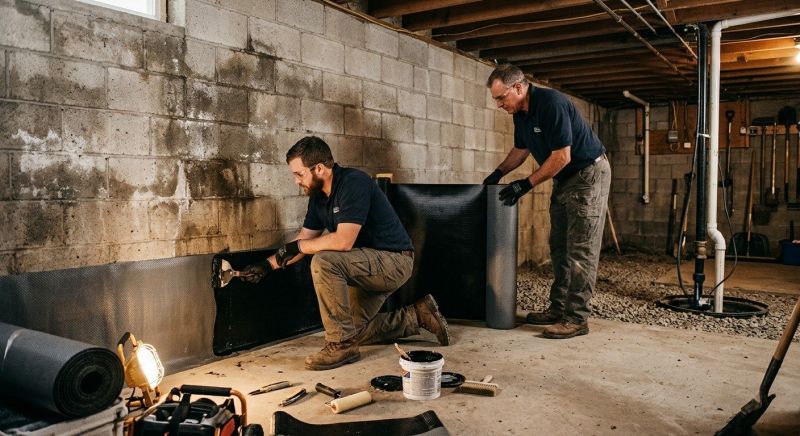 Basement Walls Waterproofing in Tuscaloosa, AL